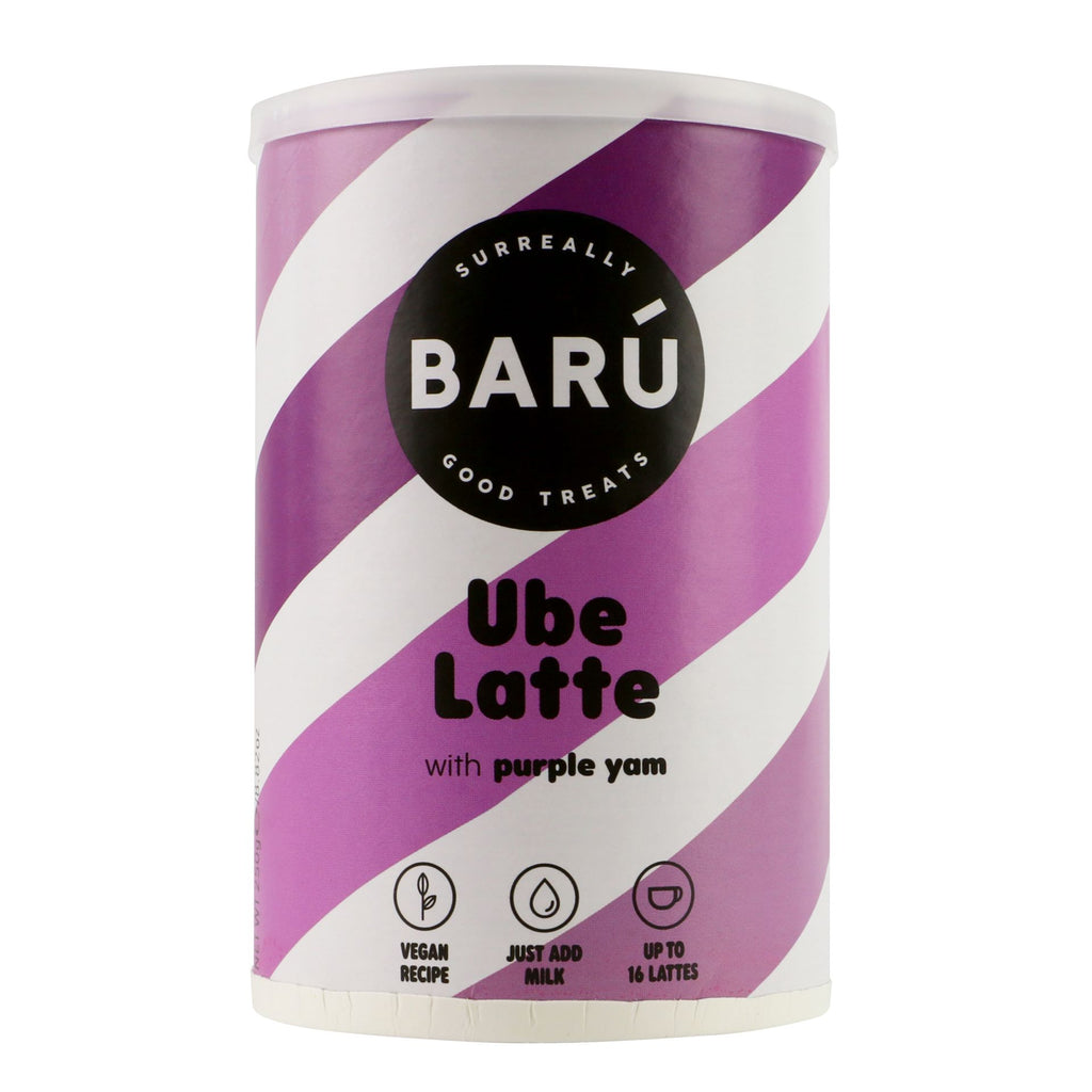 BARÚ Ube Latte Pulver mit violetter Yamswurzel 9 % 6x250 g