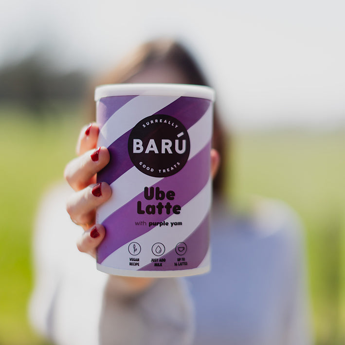 BARÚ Ube Latte Pulver mit violetter Yamswurzel 9 % 6x250 g