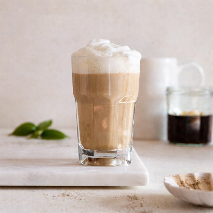 BARÚ Hojicha Latte Pulver mit geröstetem Grüntee 9 % 6x250 g