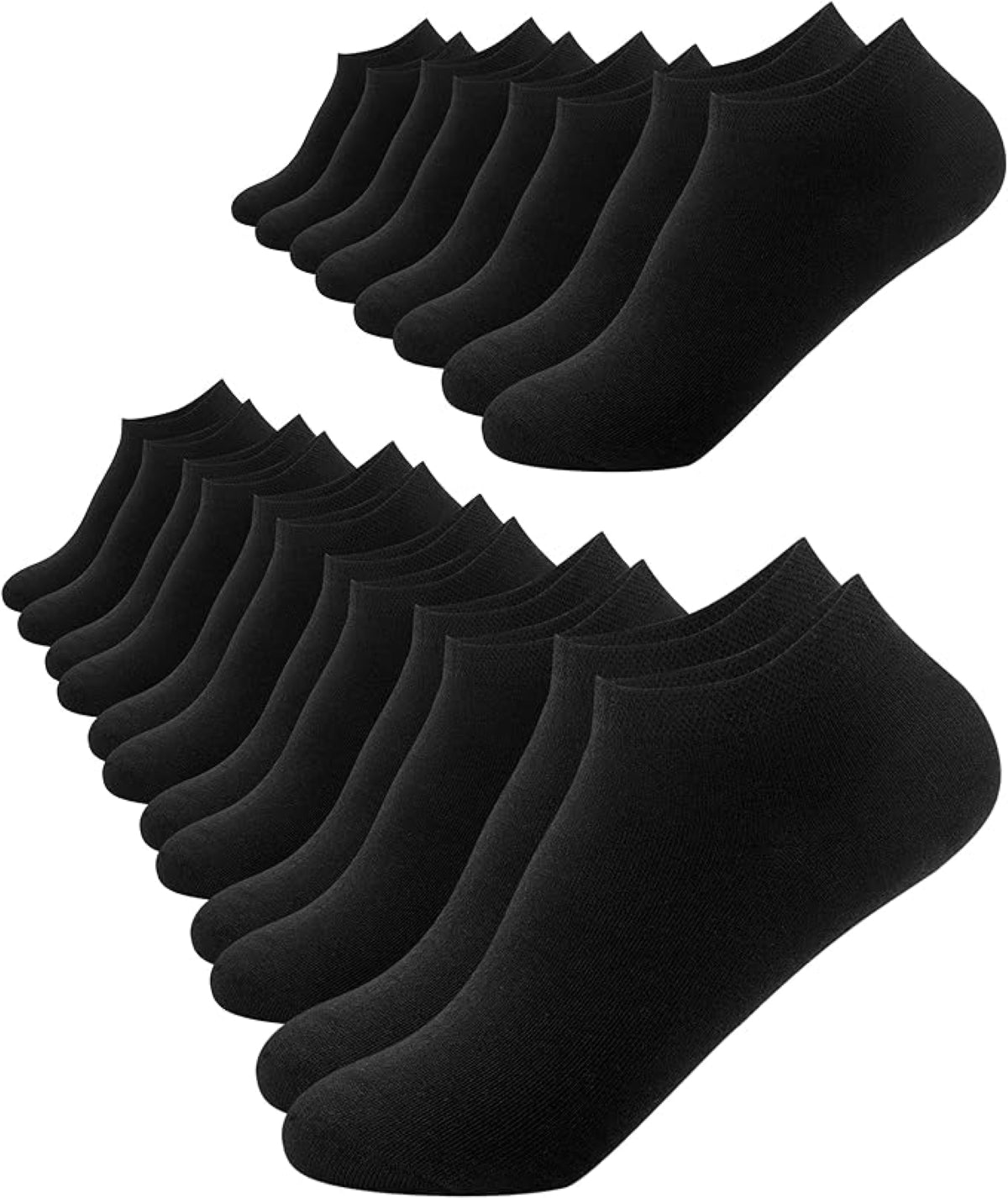 Footnote Sneakersocken - hochwertige trendige Socken mit Softbund - 10 Paar