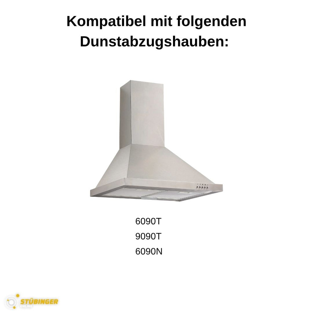 PKM Aktivkohlefilter CF135, 2 Stück für Umluft-Dunstabzugshauben