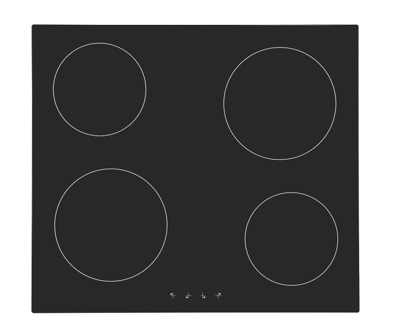 PKM Einbauherdset KH-BIC3-I-GK-IX-2 Edelstahl 60 cm Glaskeramik