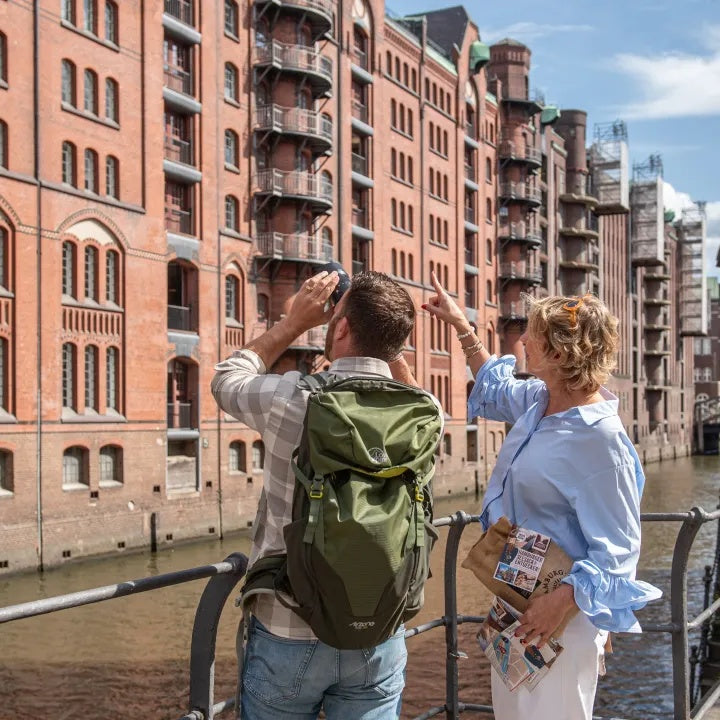 Speicher & Consorten Geschenkeset „Seesack für Entdecker“ Schokolade & Nüsse