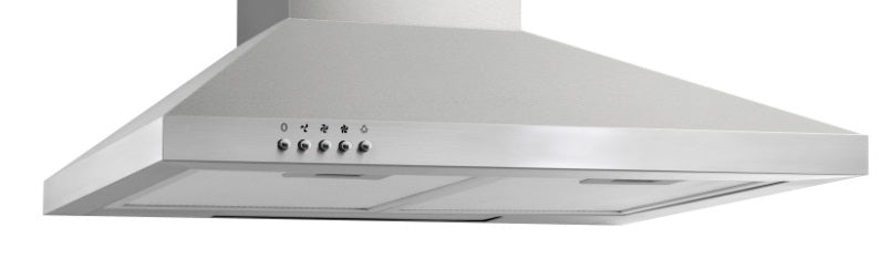 PKM Kaminabzugshaube 6091H - 60cm, Edelstahl, Wandesse, Dunstabzugshaube
