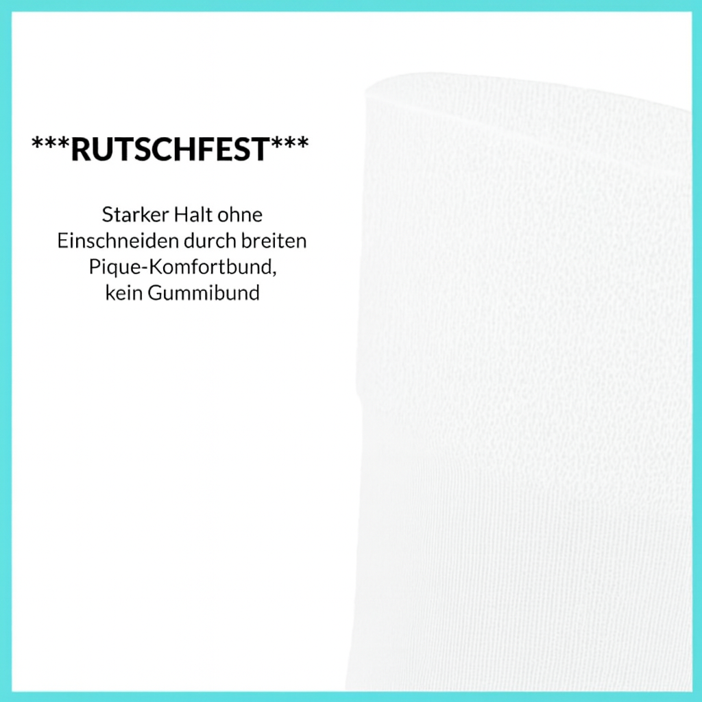 Footnote Bambussocken - hochwertig, atmungsaktiv, antibakteriell - 8 Paar