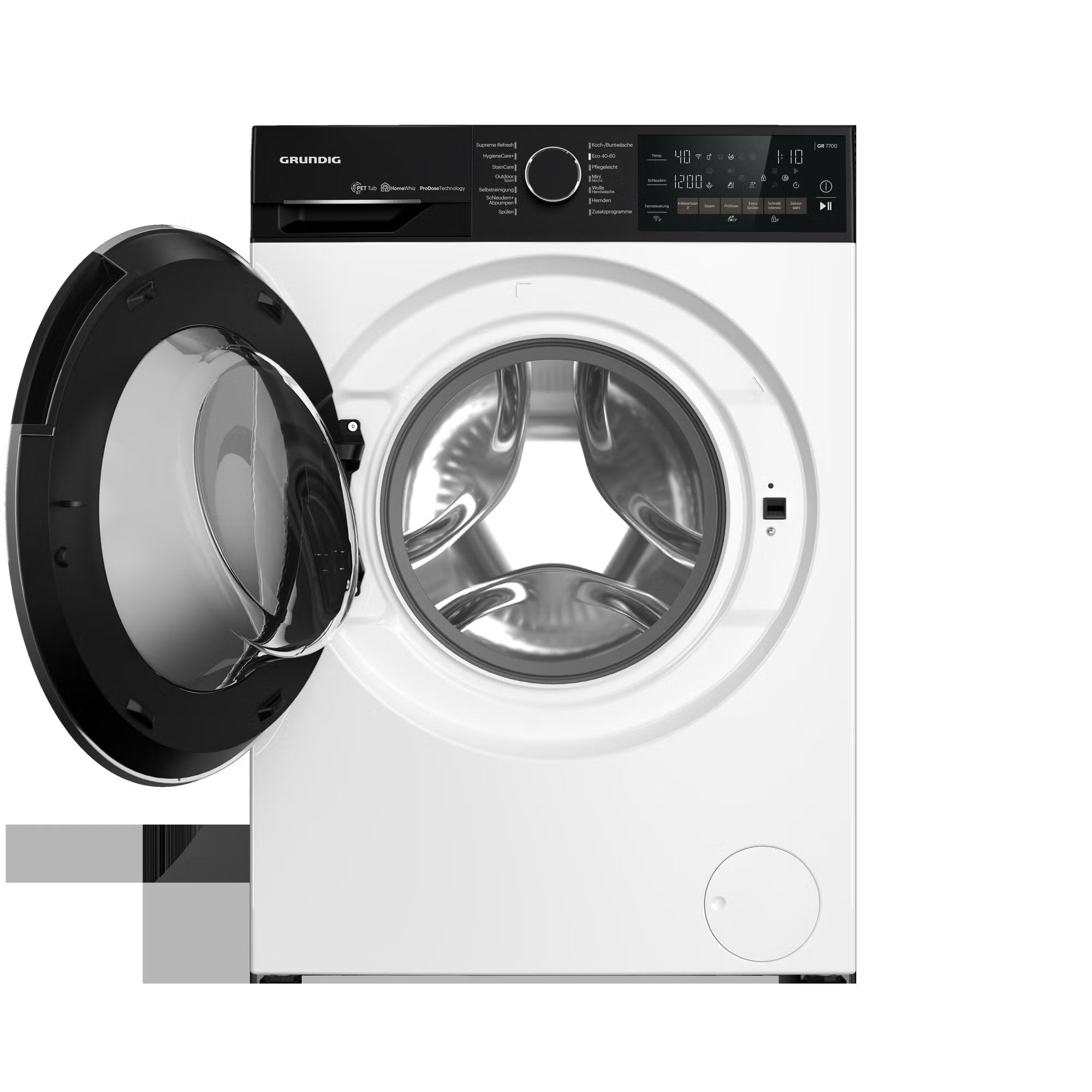 Grundig Edition 75 WM Waschmaschine 9 kg, 1.400 U/min weiß 14 Programme