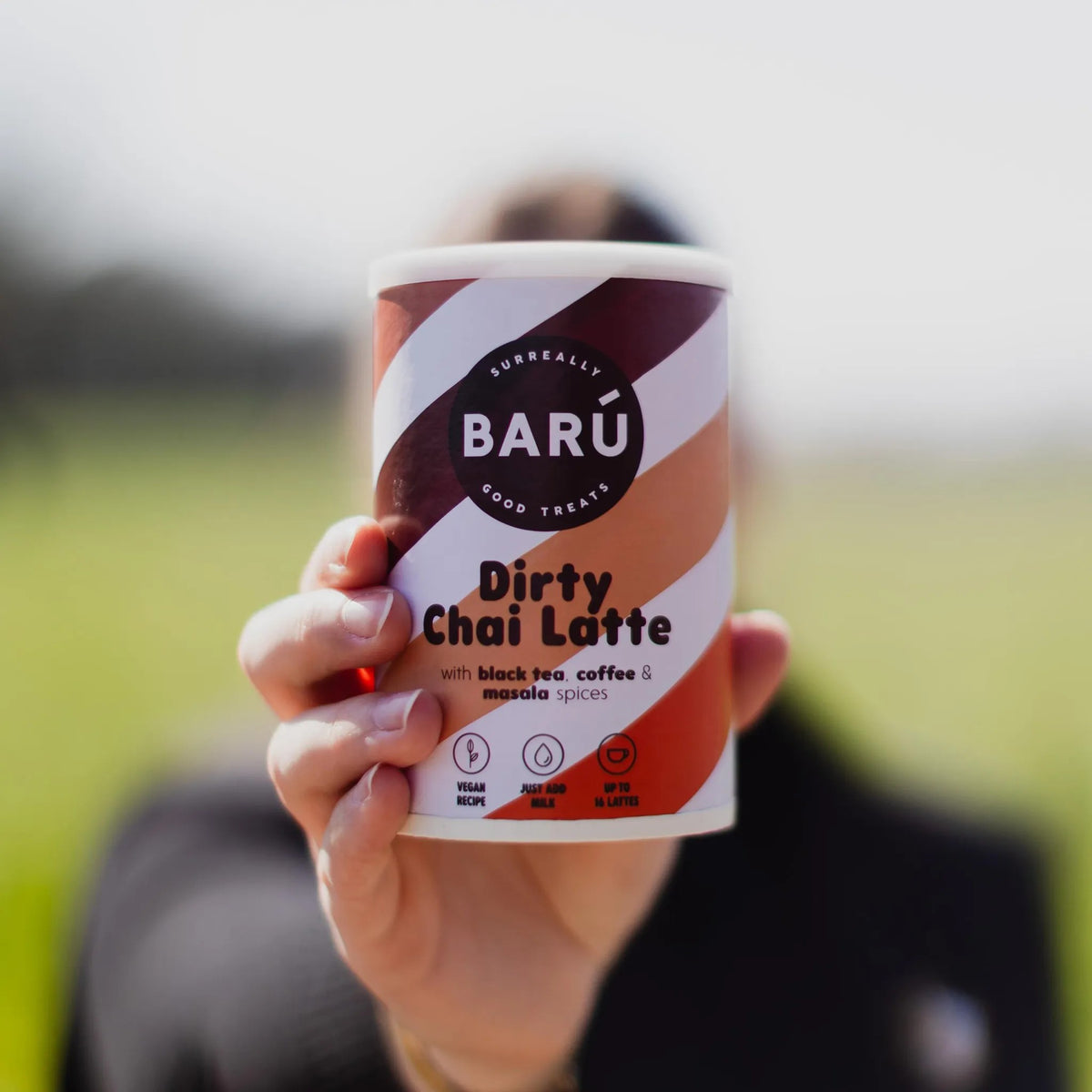 BARÚ Dirty Chai Latte Pulver 6x250 g – Chai mit Kaffee & Gewürzen