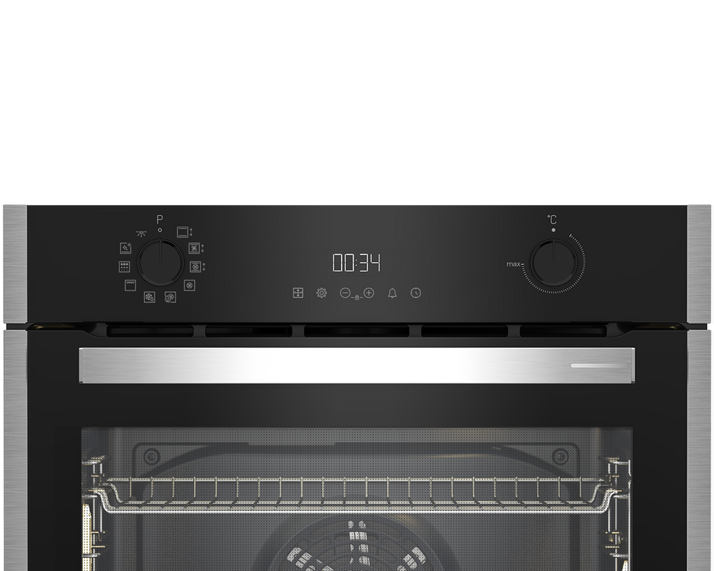 Grundig GEBM19300BMPF Einbaubackofen Backofen Pyrolyse 60cm Multifunktionsofen