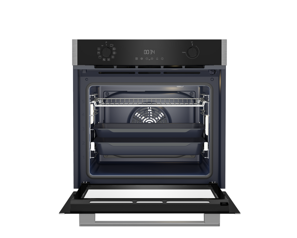 Grundig GEBM19300BMPF Einbaubackofen Backofen Pyrolyse 60cm Multifunktionsofen