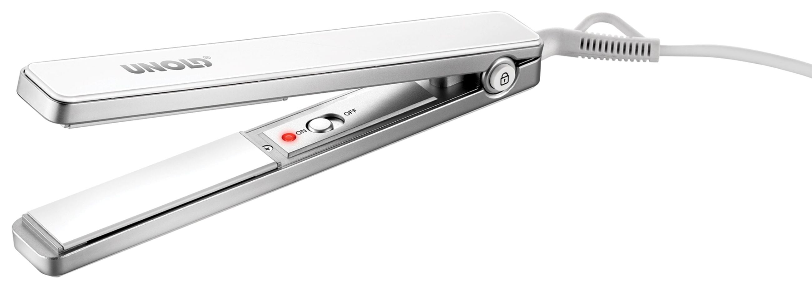 Unold Glätteisen 87635 Haarglätter weiß Luxury Keramik Beschichtung