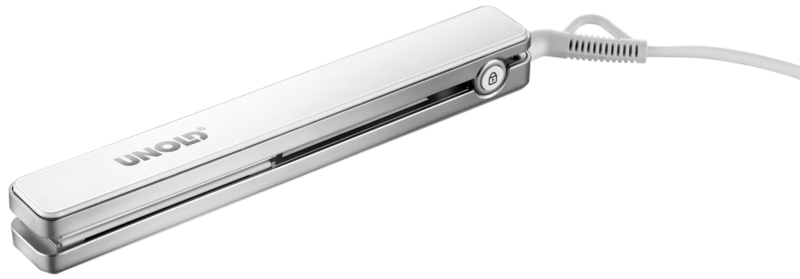 Unold Glätteisen 87635 Haarglätter weiß Luxury Keramik Beschichtung