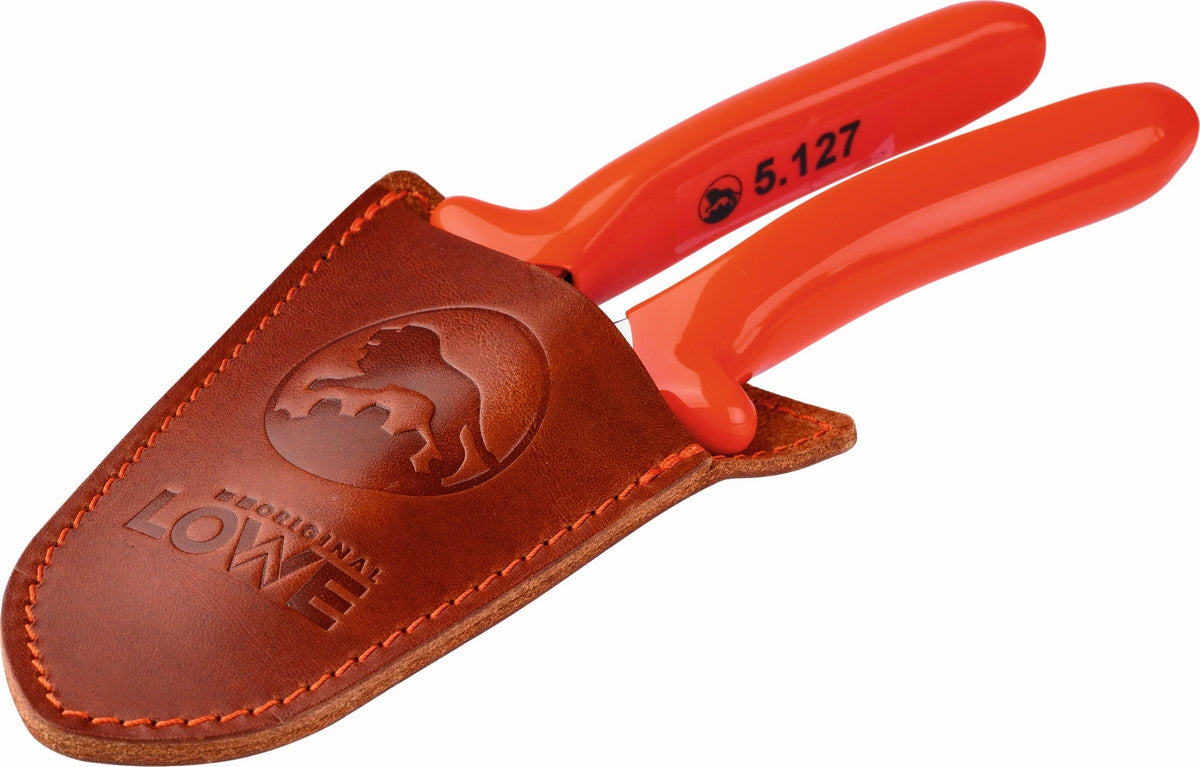 Original LÖWE Klingenschutz 9807 aus Leder für Gartenscheren
