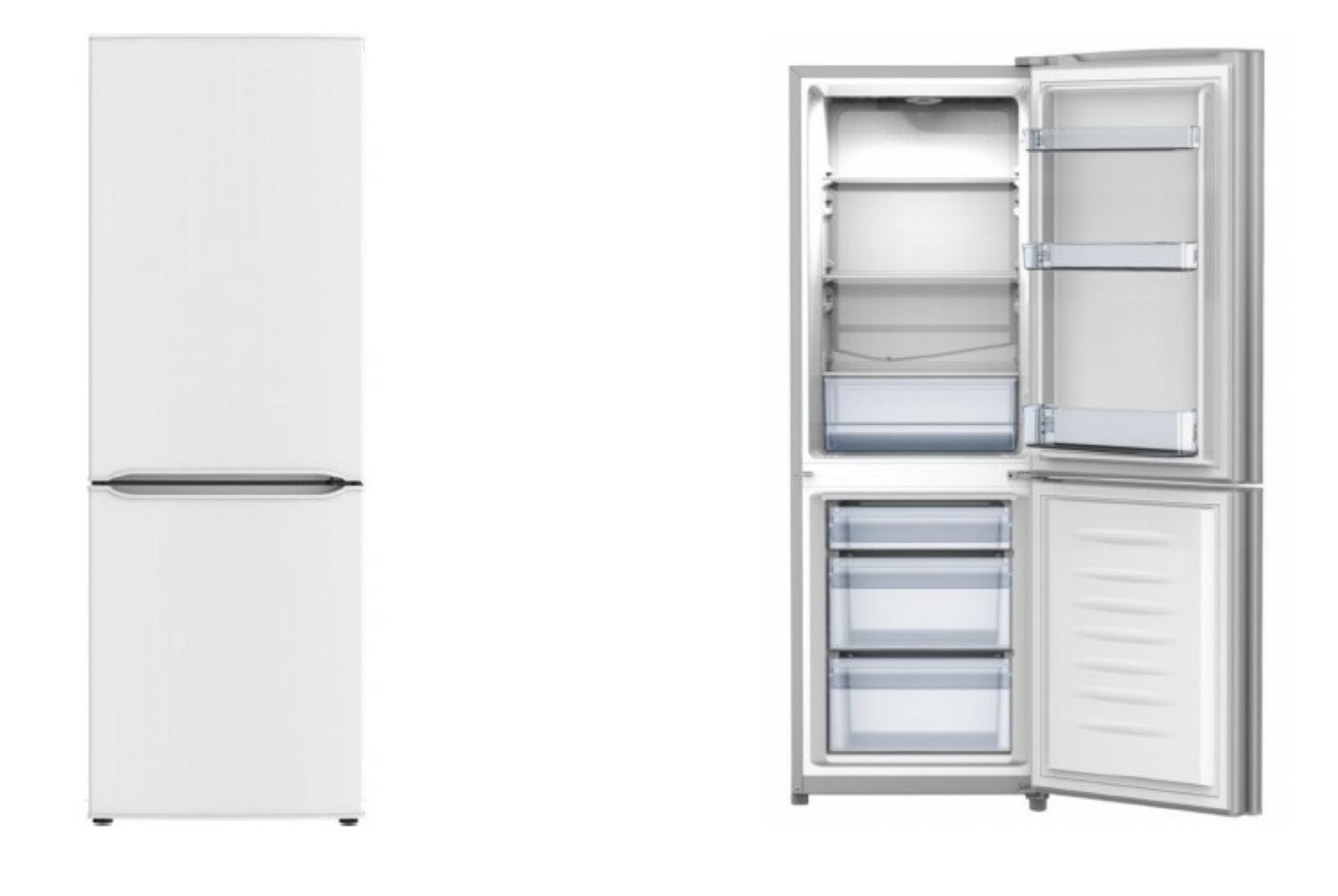 PKM Kühl-/Gefrierkombination KG218.4A++, weiß, 175 L, 4 Sterne, Kühlschrank