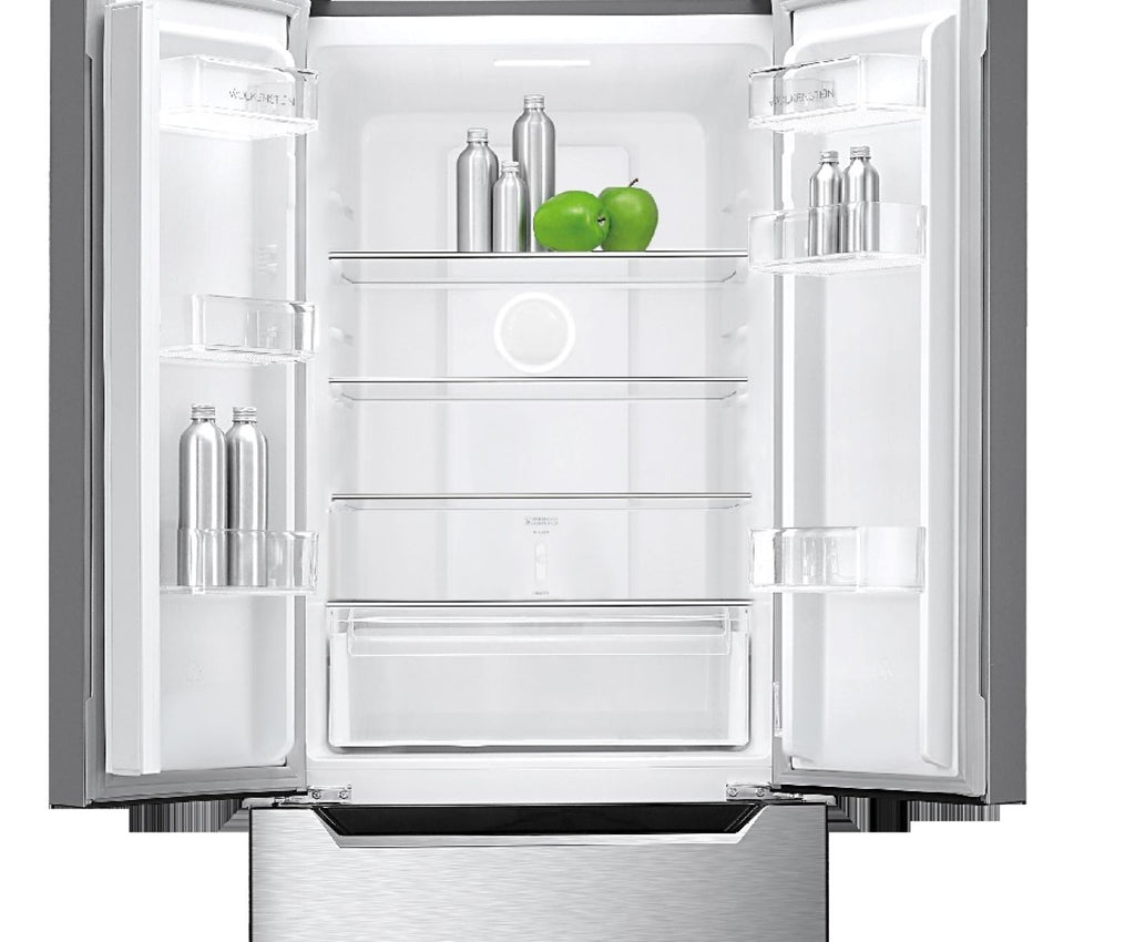 PKM KHFD350ENFIX Frenchdoor Kühlschrank – 320 L, NoFrost, TouchControl, Schubladen, Inox-Design