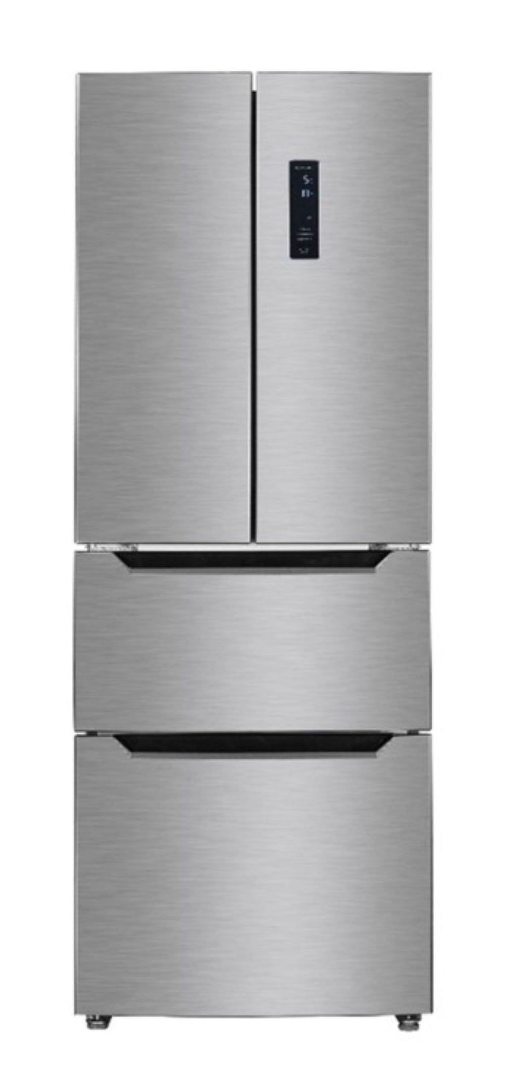 PKM KHFD350ENFIX Frenchdoor Kühlschrank – 320 L, NoFrost, TouchControl, Schubladen, Inox-Design