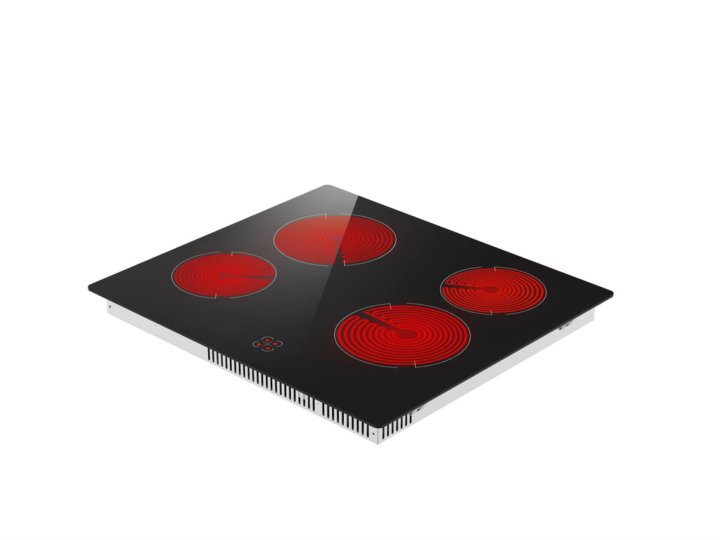 PKM Einbauherdset SOEHE5EB mit Glaskeramikkochfeld schwarz