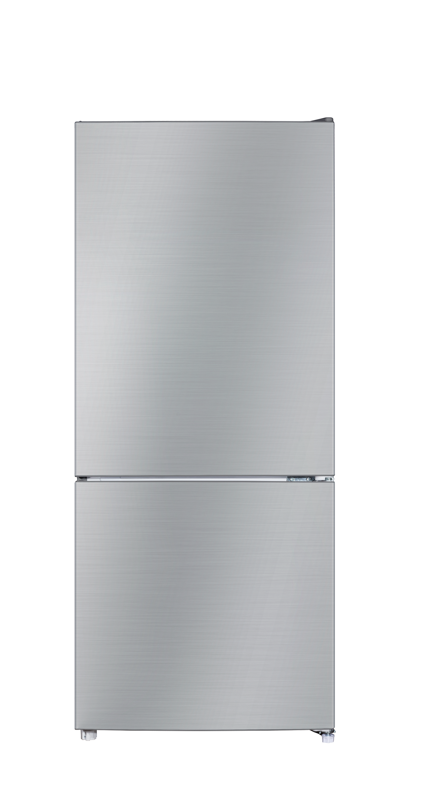 PKM Kühlgefrierkombination KHKG117ES Silber, 117 L – 4-Sterne-Gefrierfach, LED, 39 dB