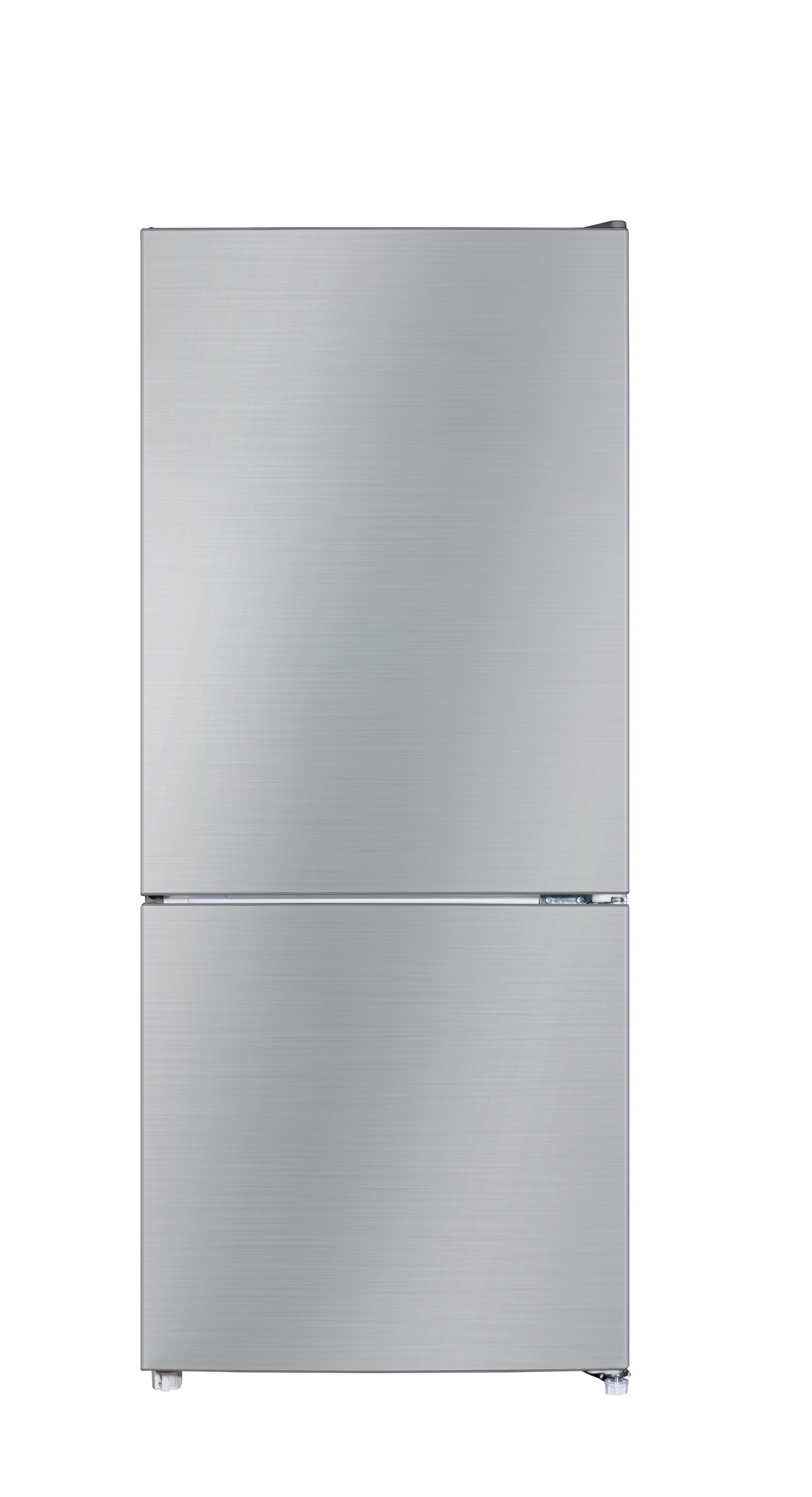 PKM Kühlgefrierkombination KHKG117ES Silber, 117 L – 4-Sterne-Gefrierfach, LED, 39 dB