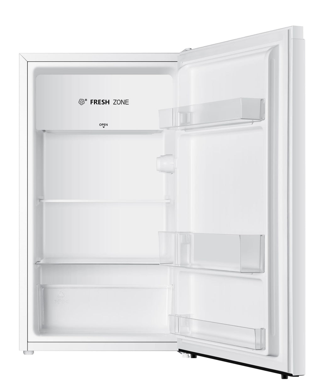 PKM Kühlschrank KHKS93EW - weiß, 94L, Freistehend, mit Kaltlagerfach, 84 cm