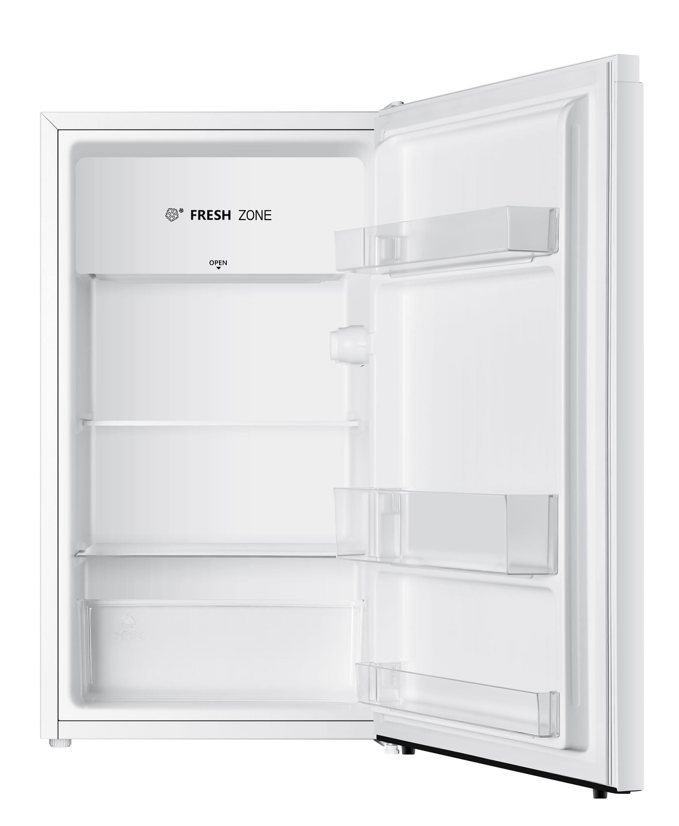 PKM Kühlschrank KHKS93EW - weiß, 94L, Freistehend, mit Kaltlagerfach, 84 cm