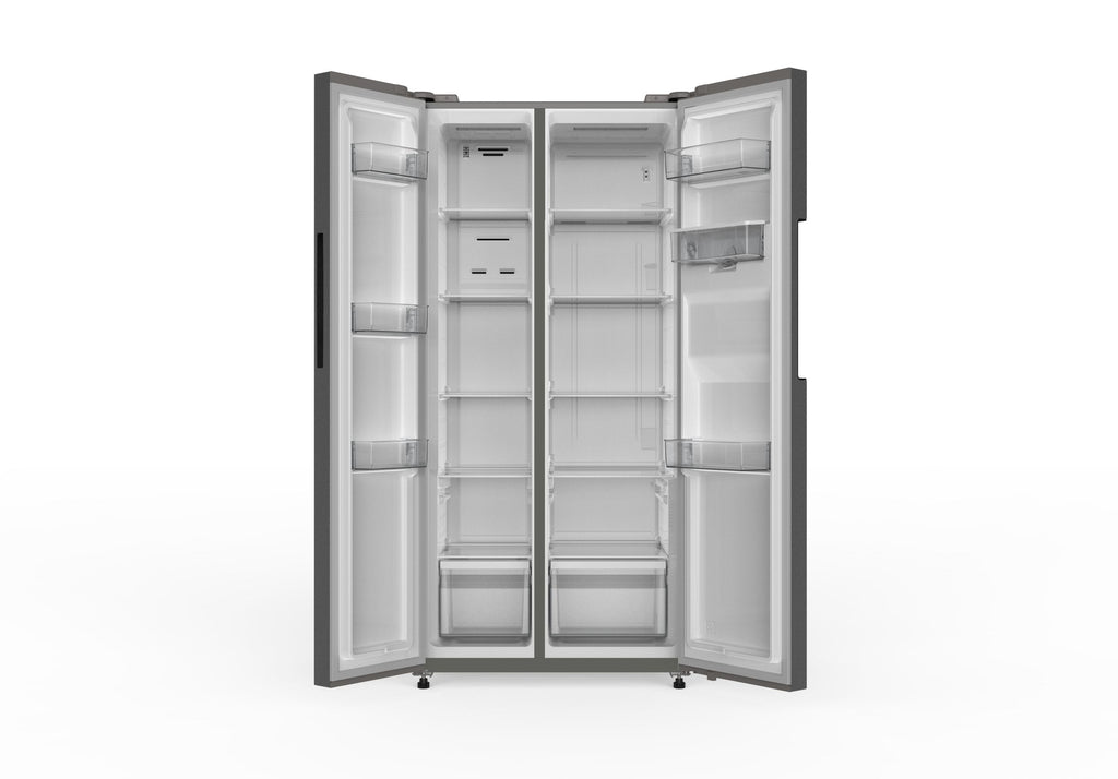 PKM Side by Side Kühlschrank KHSBS495ENFDIX - 444 L, Wasserspender, Touchcontrol