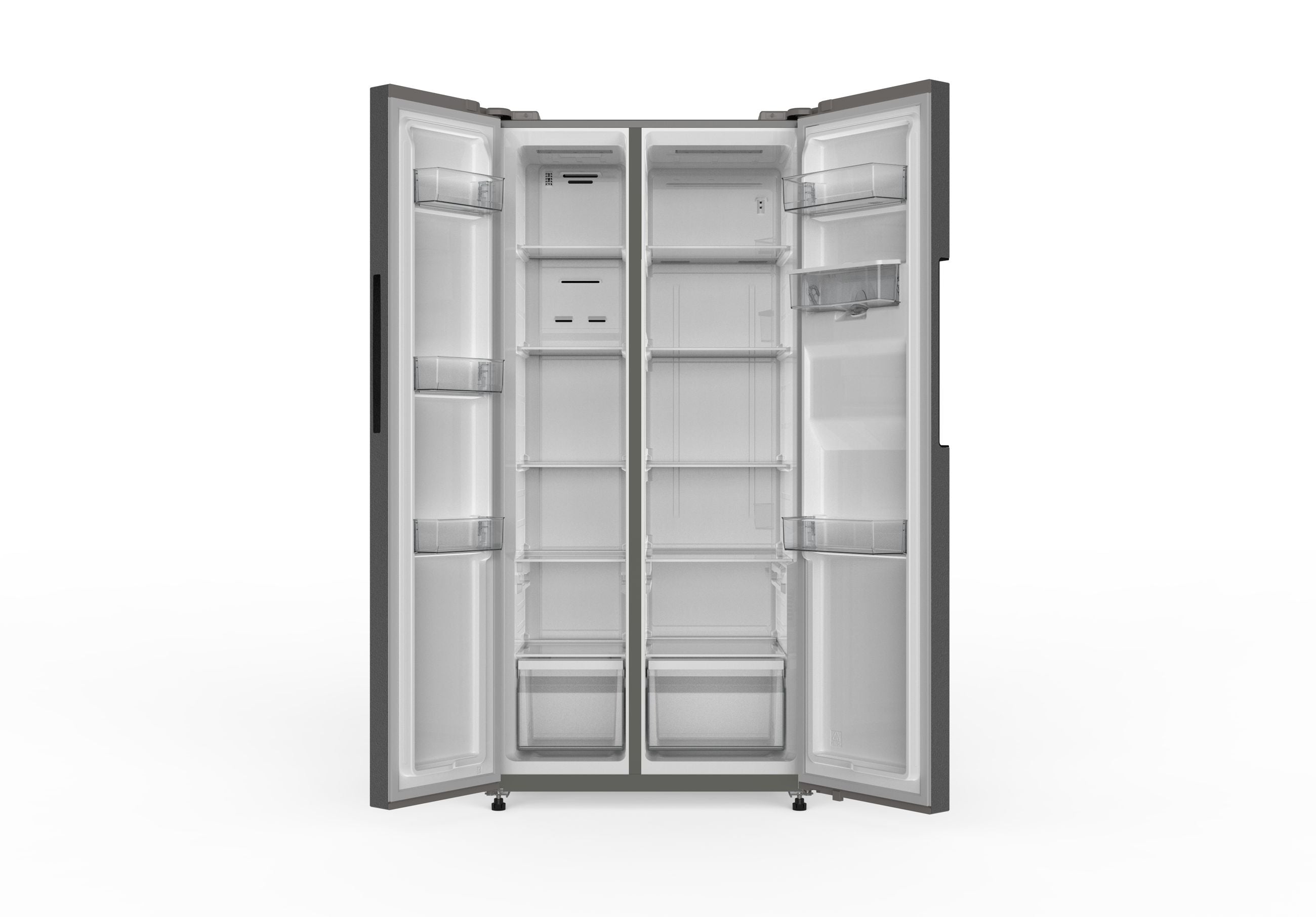 PKM Side by Side Kühlschrank KHSBS495ENFDIX - 444 L, Wasserspender, Touchcontrol