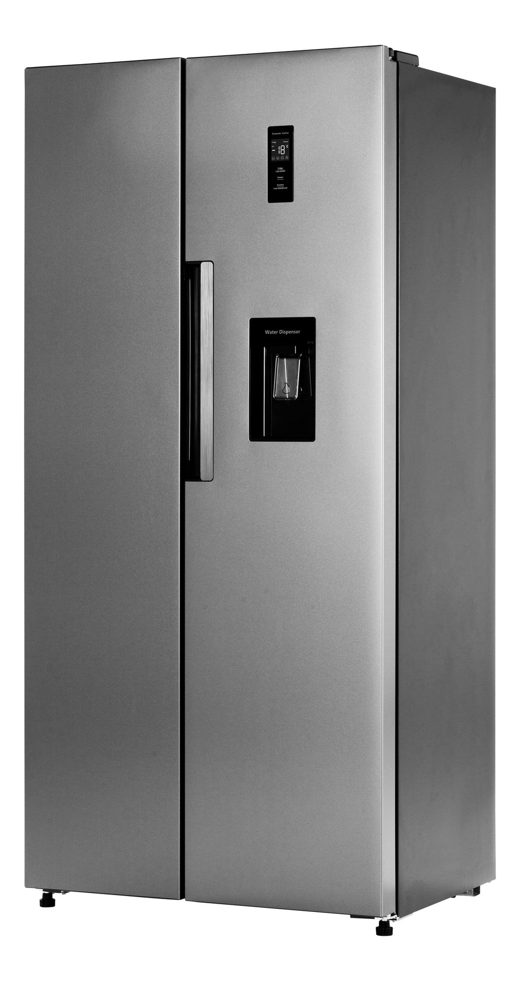 PKM Side by Side Kühlschrank KHSBS495ENFDIX - 444 L, Wasserspender, Touchcontrol