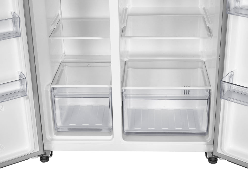 PKM Side by Side Kühlschrank KHSBS510DNFWDDIX - 529 L, Wasserspender