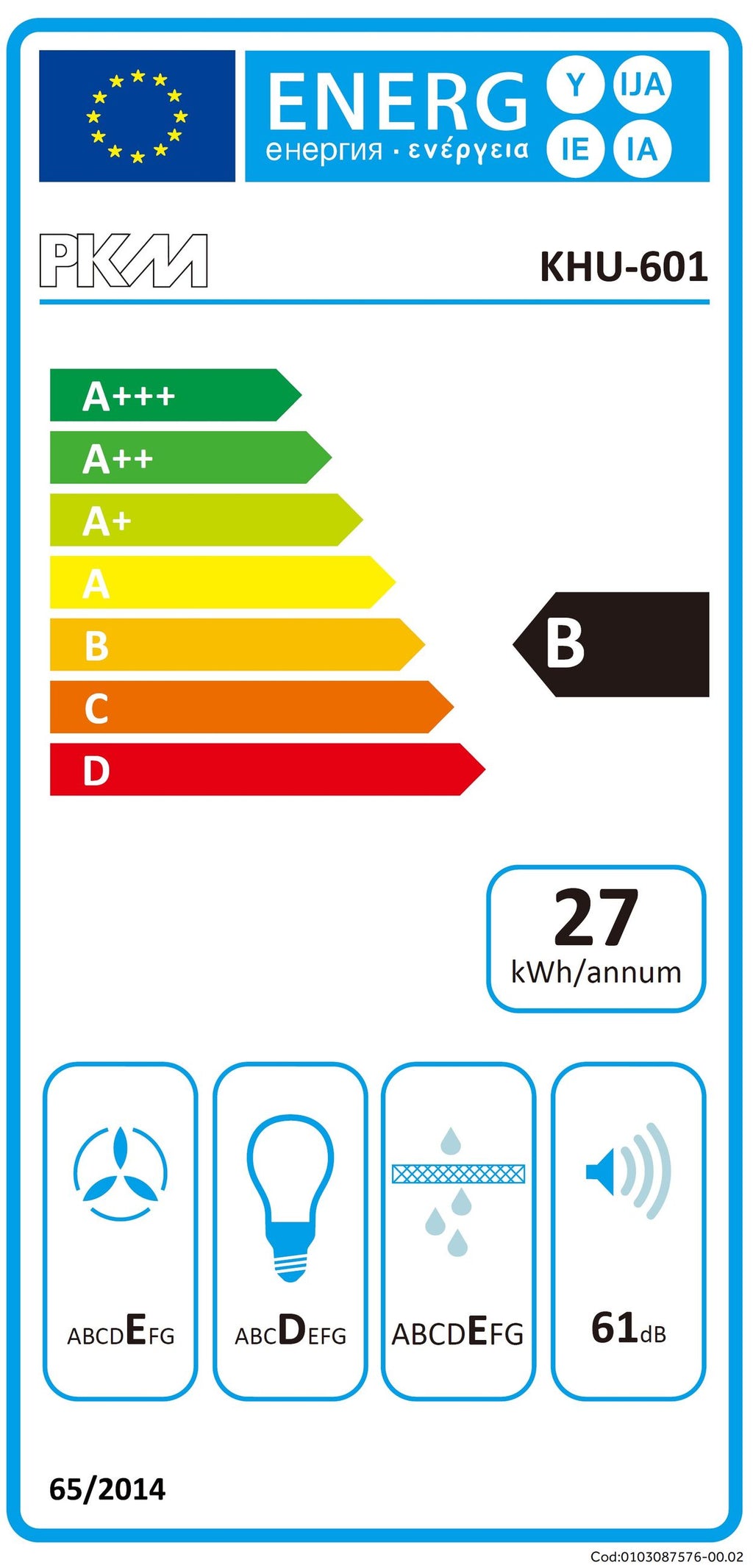 PKM Unterbauhaube KHU-601 60cm Glaswrasenschirm Dunstabzugshaube Umluft Abluft LED