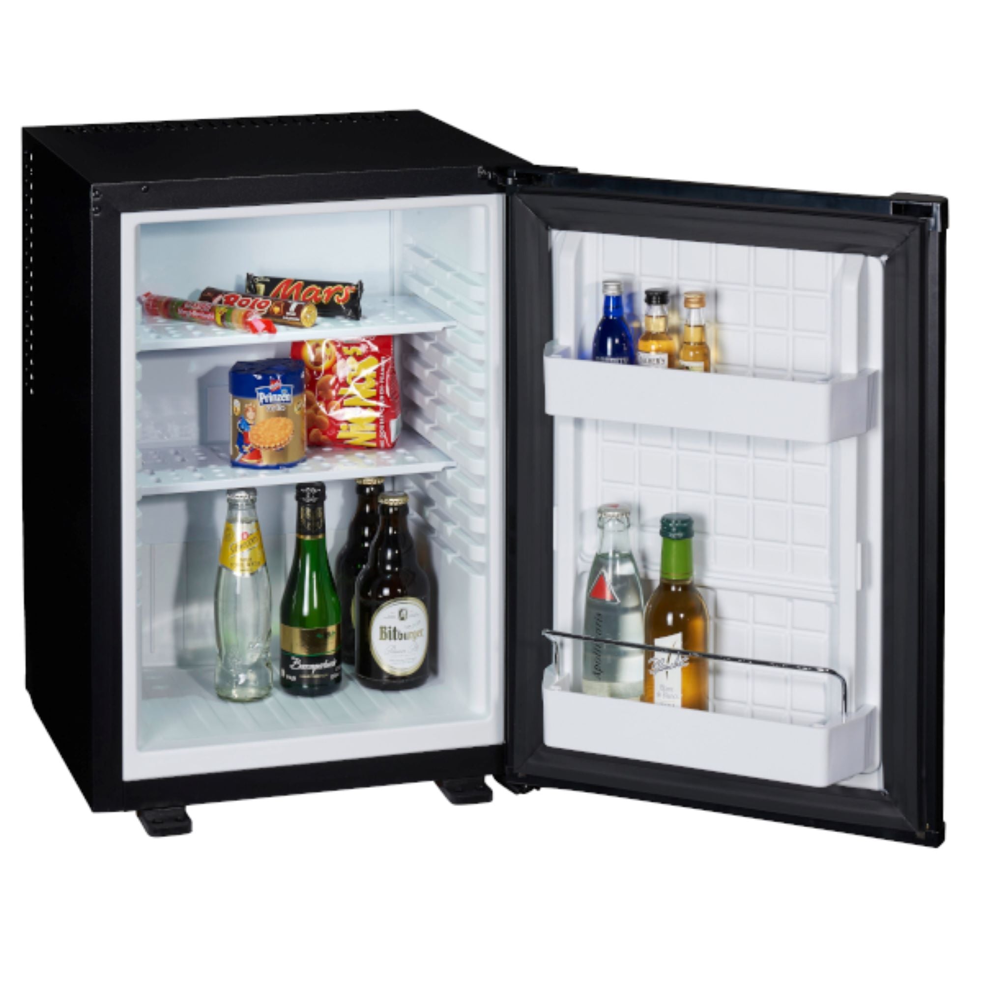 PKM Semi-Konduktor-Kühlschrank Hotel Mate MC40E 34 L geräuschlos schwarz