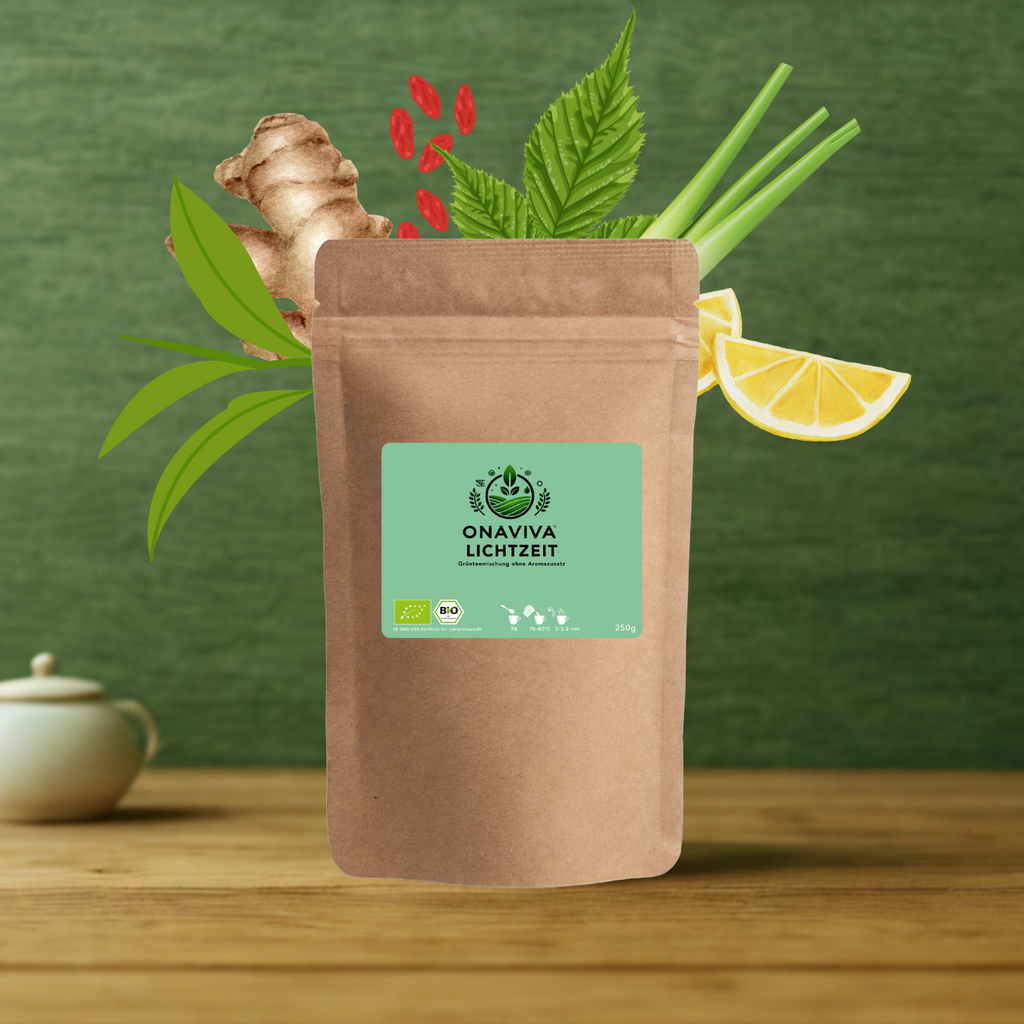 Onaviva Bio-Tee Lichtzeit - Grünteemischung ohne Aromazusatz