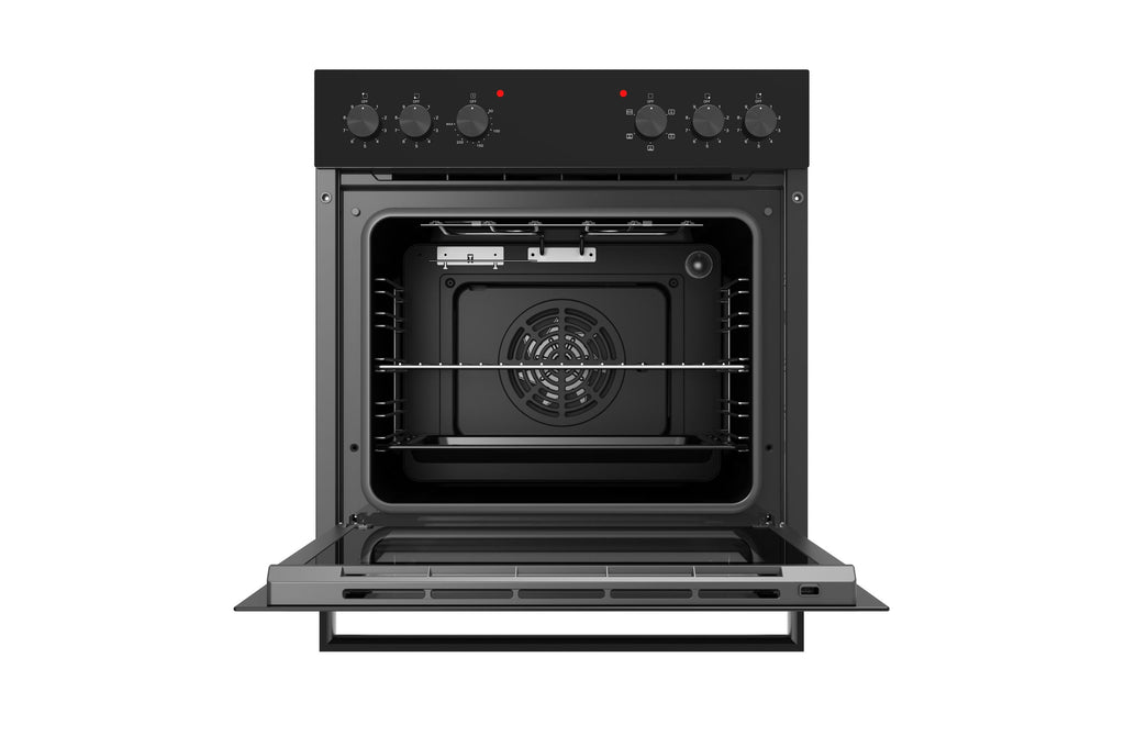 PKM Einbauherdset SOEHE5EB mit Glaskeramikkochfeld schwarz