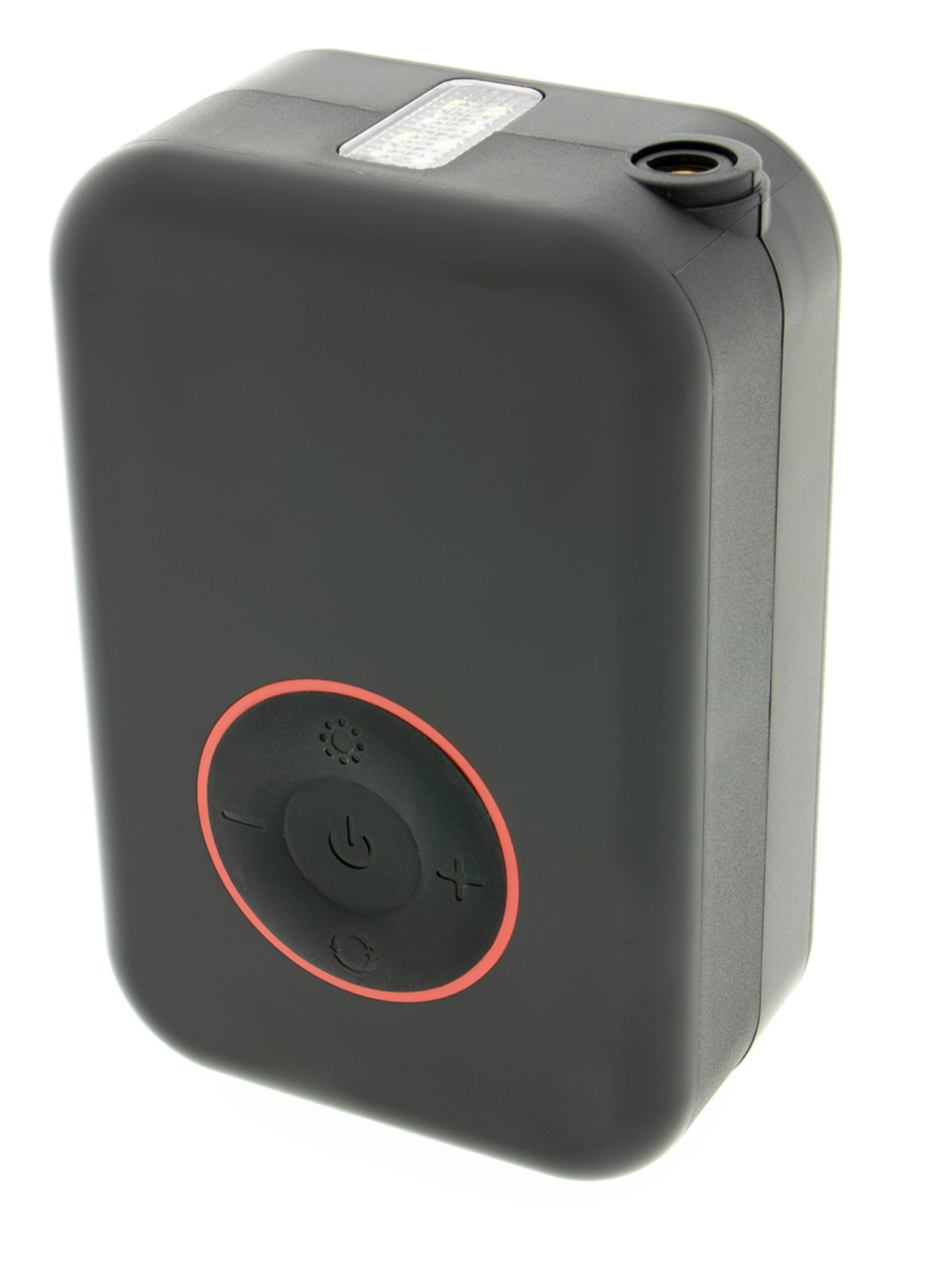 PATONA elektrische Luftpumpe 10,3 bar / 150 PSI | tragbarer Akku-Kompressor mit LED, SOS-Licht & Powerbank