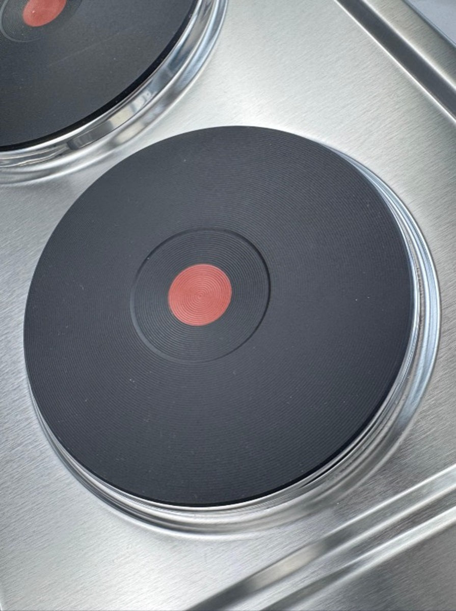 PKM Doppelkochfeld KF-GE-2F - autark, Doppelkochplatte, Edelstahl, 2 Kochfelder