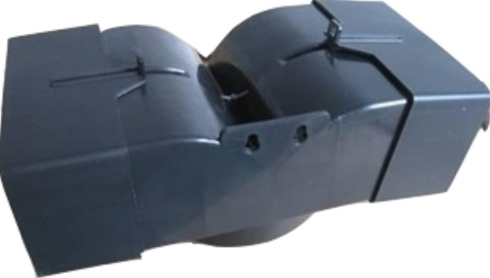 PKM Umluftweiche AT150-4 Universal für Dunstabzugshauben, inkl. Befestigungsmaterial