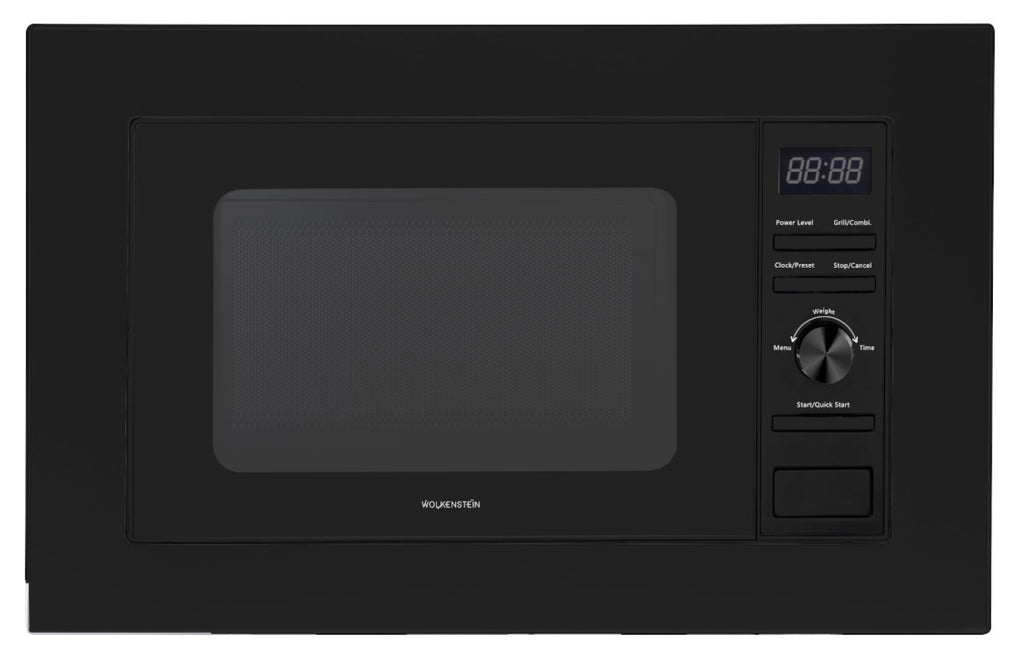 Wolkenstein Einbaumikrowelle WMW800-20GB EB - schwarz 800W Grill 900W