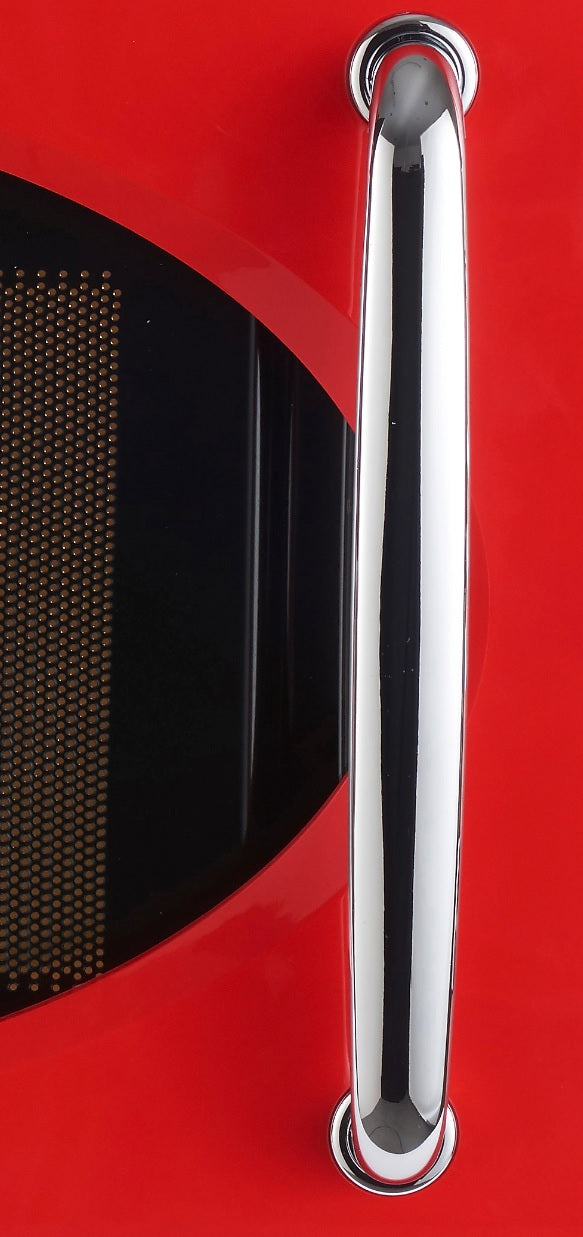 Wolkenstein Mikrowelle MW720 FRW - rot, Retro-Design, 700Watt, 20l, nostalgie