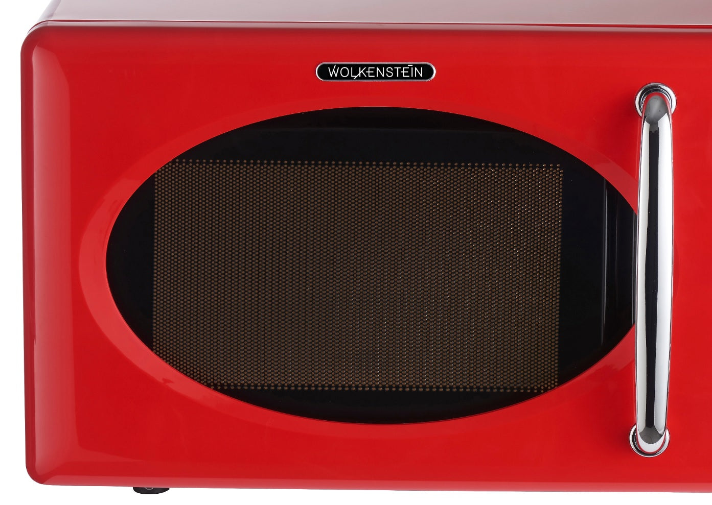 Wolkenstein Mikrowelle MW720 FRW - rot, Retro-Design, 700Watt, 20l, nostalgie