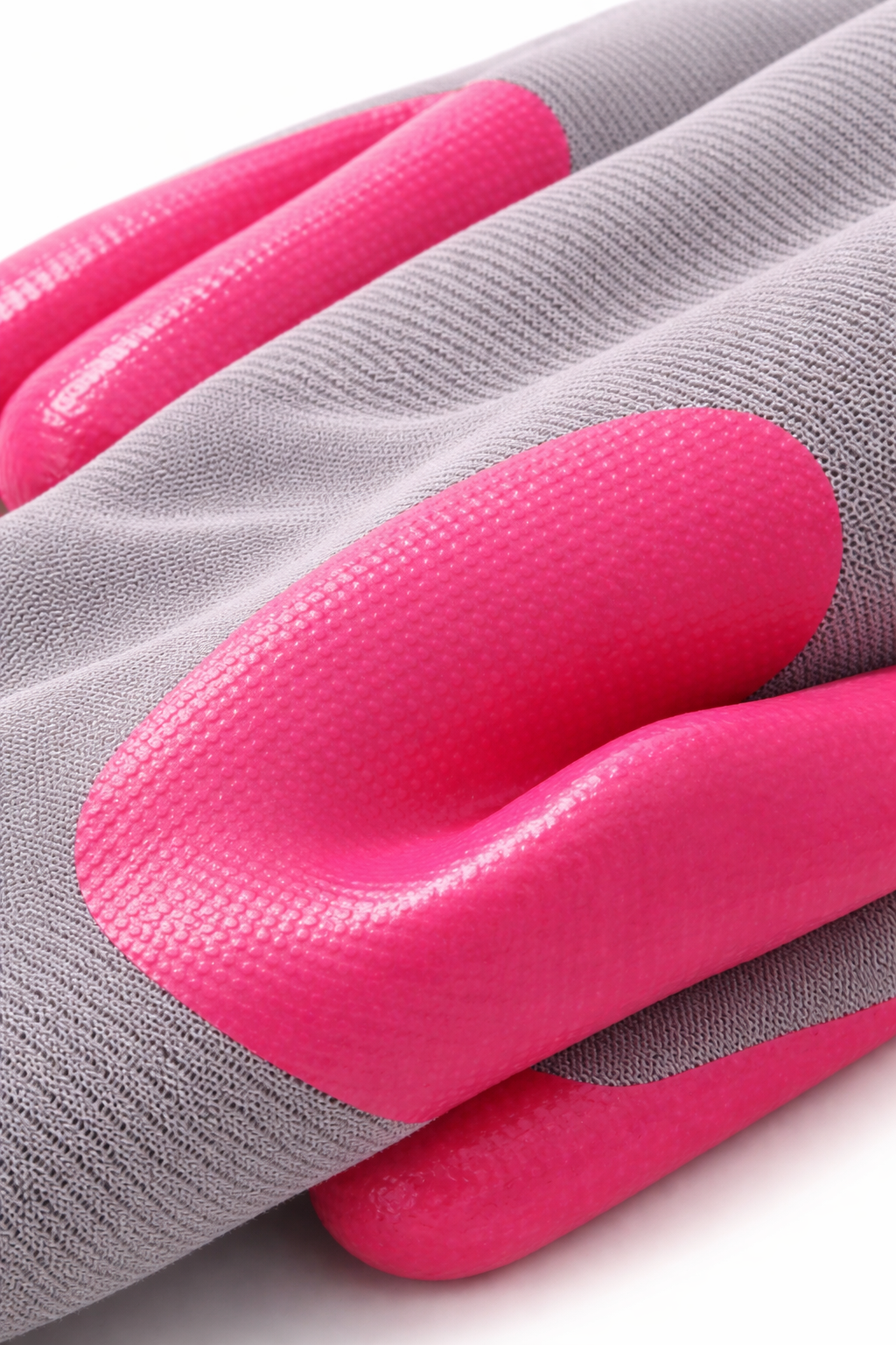 eVendix Gartenhandschuhe unisex mit Gripbeschichtung – Atmungsaktive Arbeitshandschuhe für Gartenarbeit, Pflanzen, Unkraut & Balkon – 10 Paar S Größe Rosa\Grau