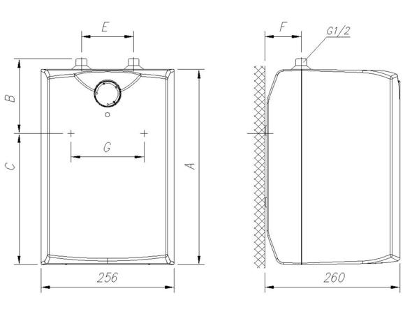 Gorenje Boiler GT5 UN/D 5Liter DRUCKFEST Warmwasserbereiter Untertisch