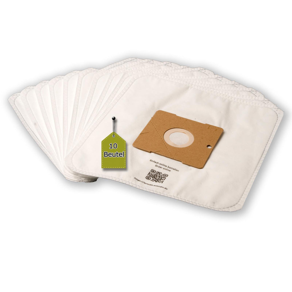 eVendix Staubsaugerbeutel eVac 05 - Inhalt 10 Stück + 1 Mikro-Filter