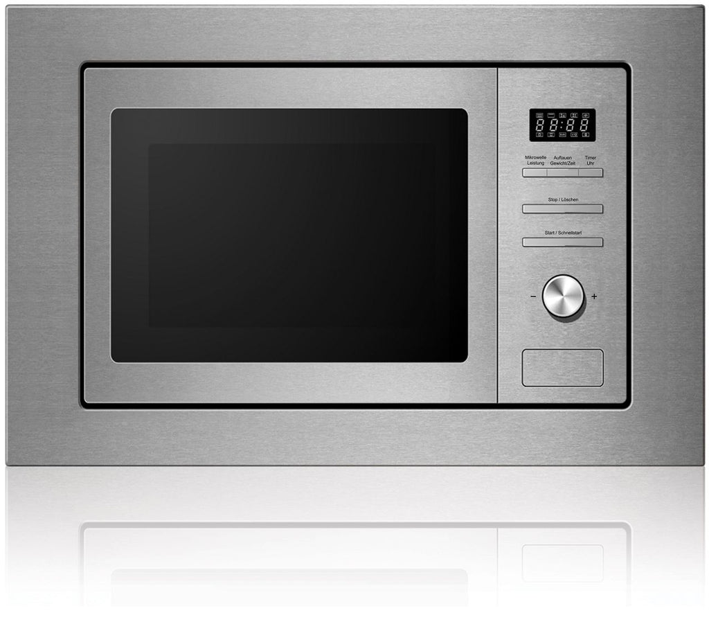 PKM Einbaumikrowelle MW820EBM - Edelstahl, 800Watt, 20 Liter