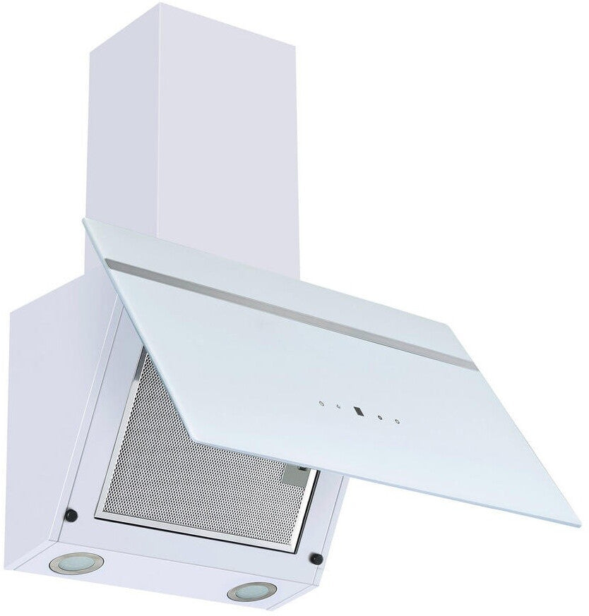 PKM Kopffreihaube S20-60AWTH - 60cm, weiß, Touch-Control, LED, Dunstabzugshaube