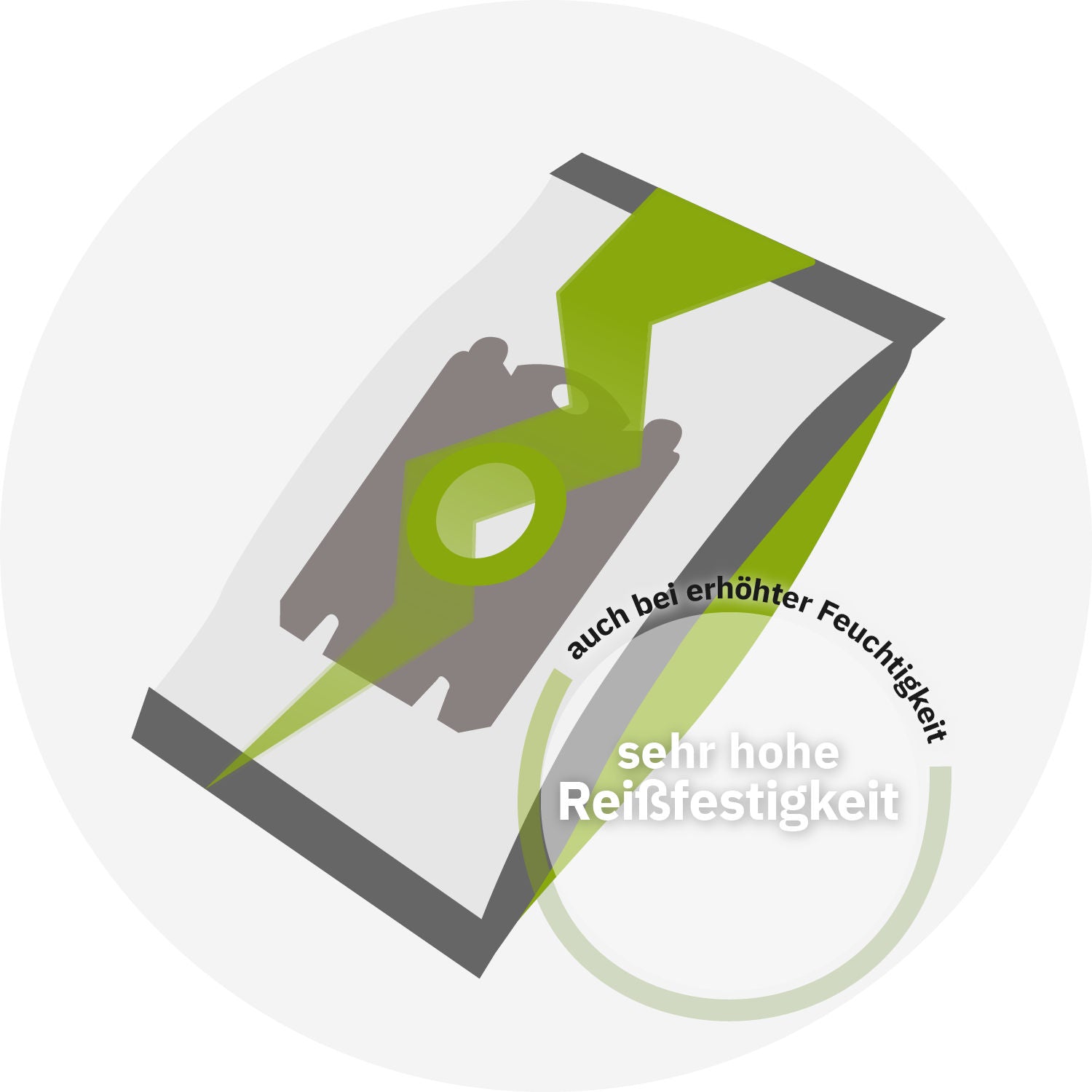 eVendix Staubsaugerbeutel eVac 18 - Inhalt 10 Stück + 1 Mikro-Filter