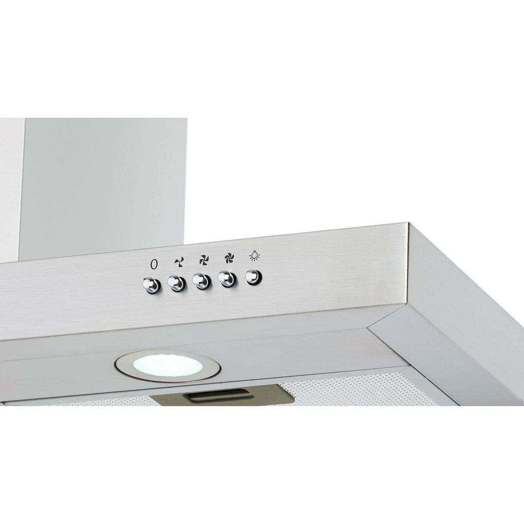 PKM Kaminhaube 9004W - 90cm, Edelstahl, LED, Abluft/Umluft, Dunstabzugshaube