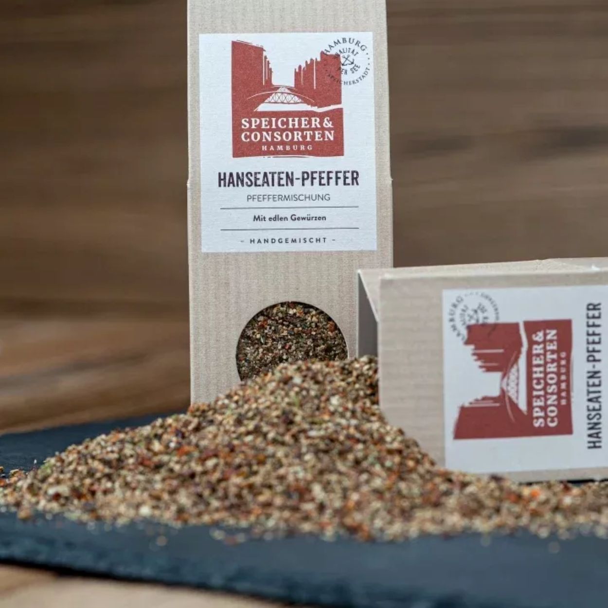Speicher & Consorten Geschenkeset "Hamburger Pfeffersack" Gewürzmischung