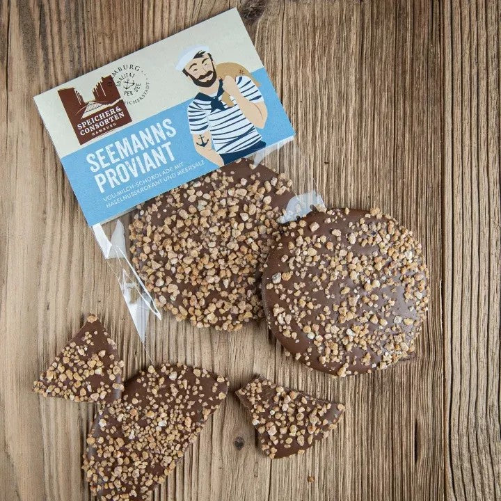 Speicher & Consorten Geschenkeset "Hamburger Seesack" Tee, Salz & Schokolade