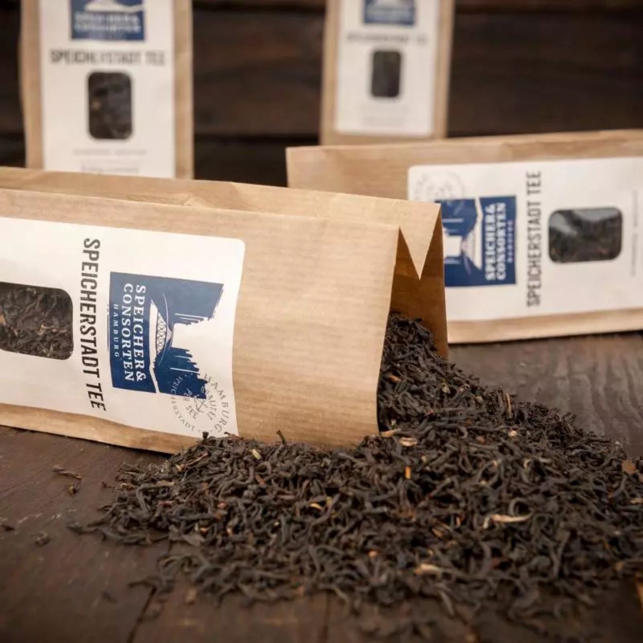 Speicher & Consorten Geschenkeset "Hamburger Kapitänssack" - 5 Feinkostprodukte