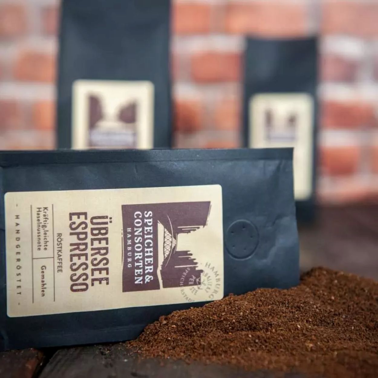 Speicher & Consorten Geschenkeset "Espressosack Moin Giorno" inkl. Keramikbecher