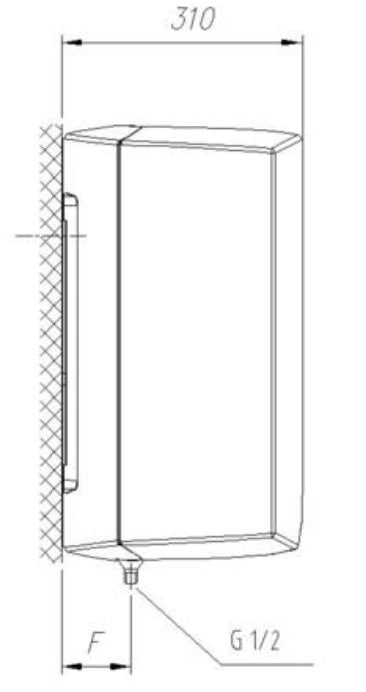 Gorenje Boiler GT 15O DRUCKFEST übertisch Warmwasserbereiter 14,8 Liter